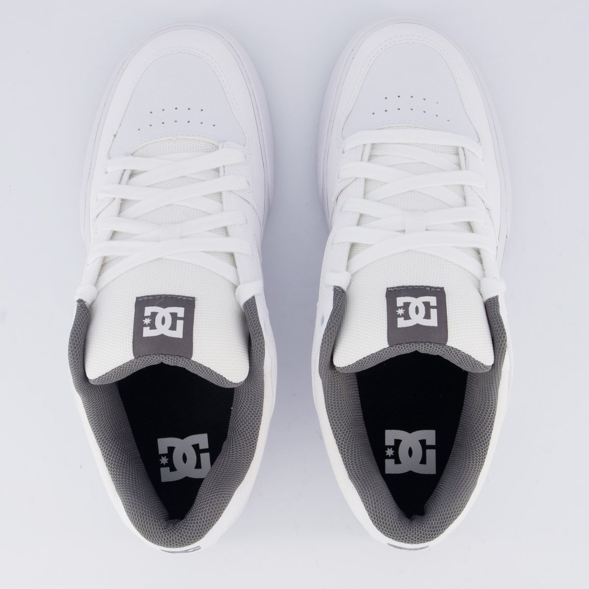 Tênis DC Shoes Pure Branco e Cinza Branco/Cinza 4