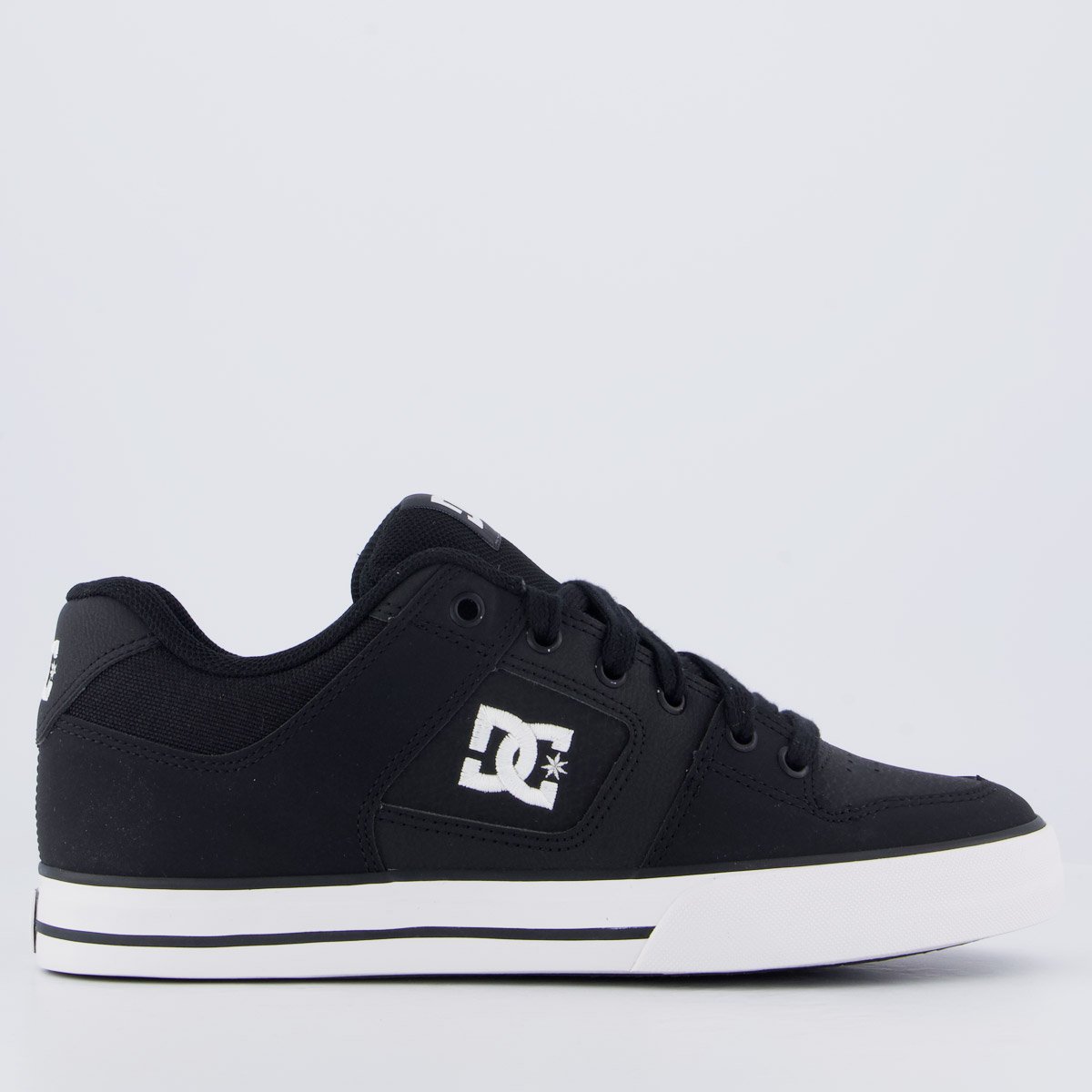 Tênis DC Shoes Pure Preto e Branco