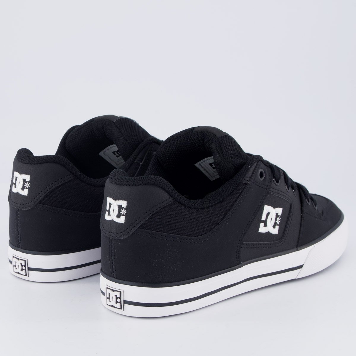 Tênis DC Shoes Pure Preto e Branco Preto/Branco 3