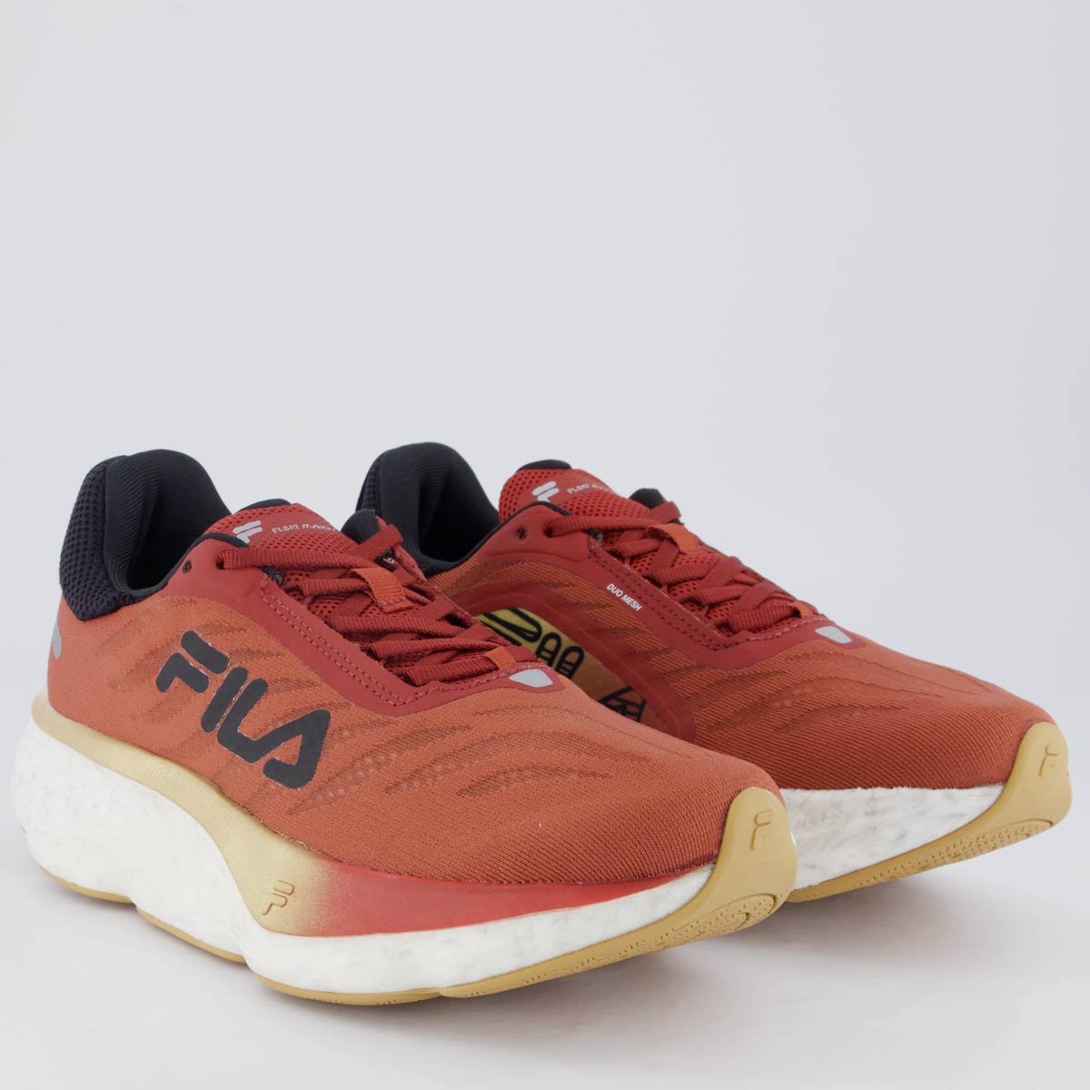 Tênis Fila Float Maxxi 2 Vermelho Marrom 2