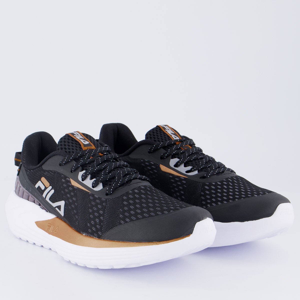 Tênis Fila Diffusion Feminino Preto Preto 2