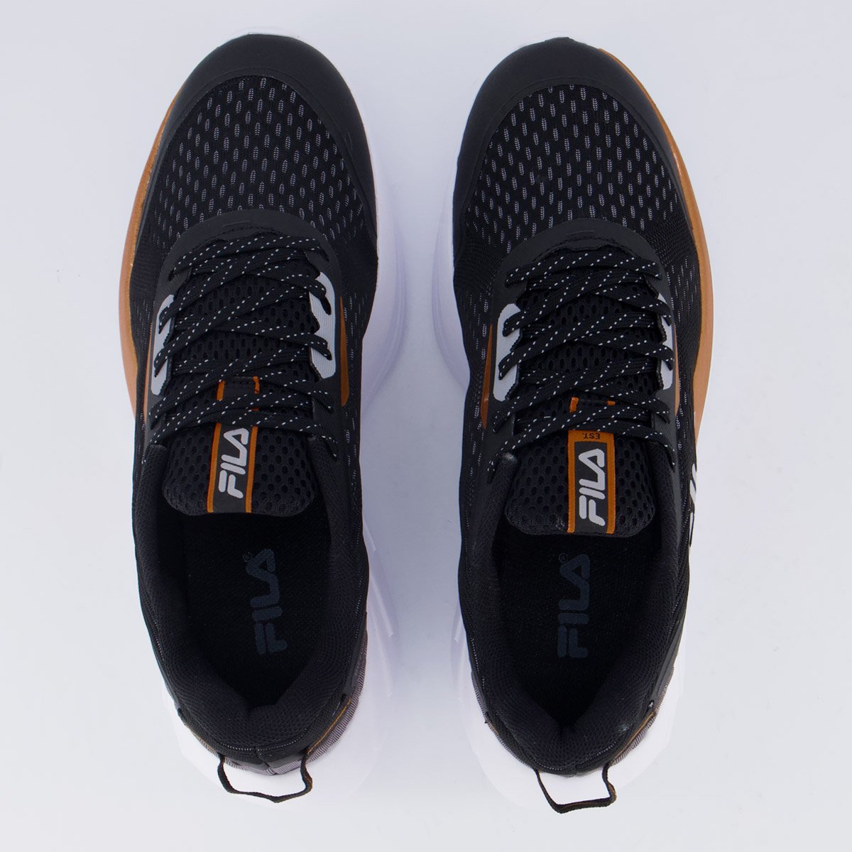 Tênis Fila Diffusion Feminino Preto Preto 4