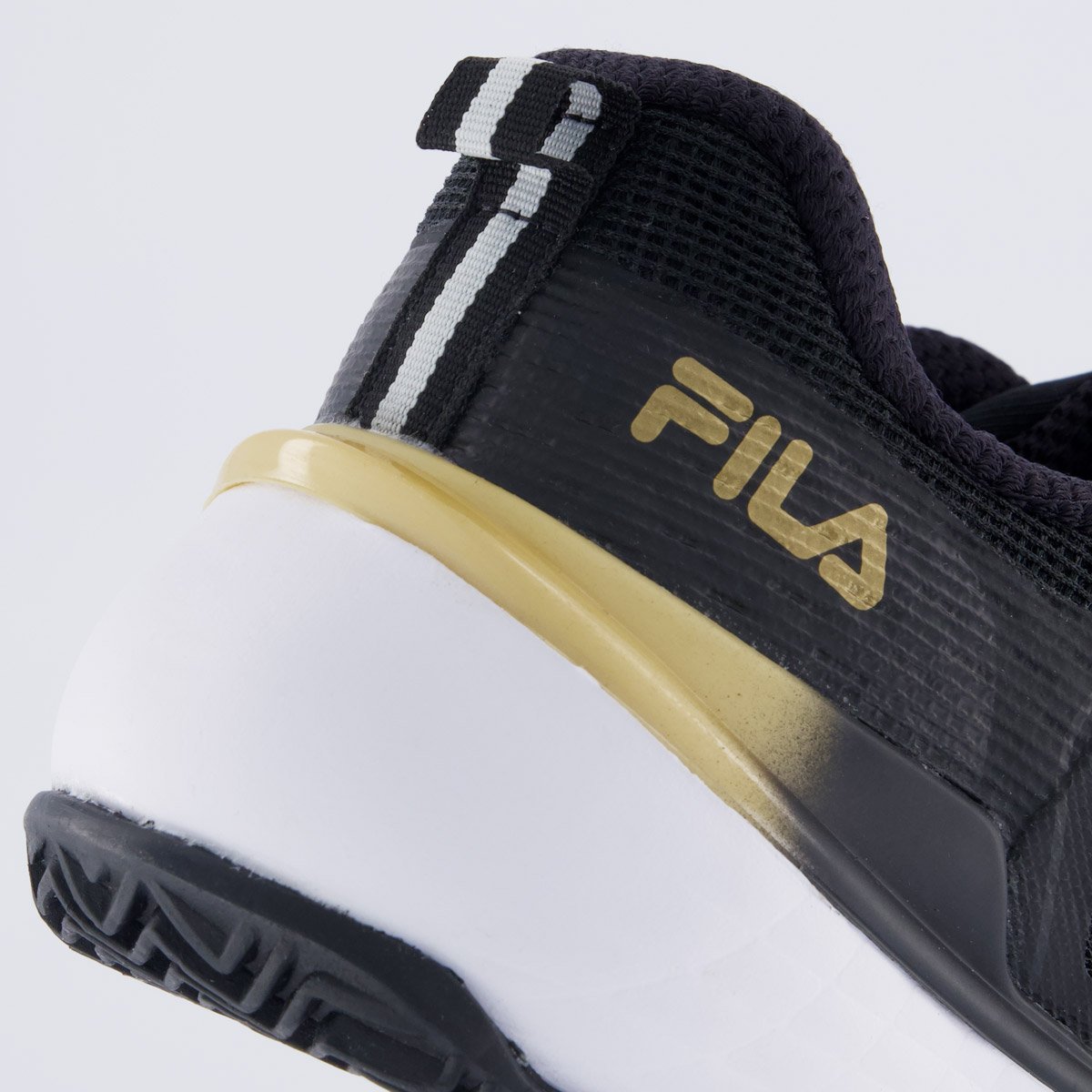 Tênis Fila Winner Clay Preto e Dourado Preto/Dourado 6