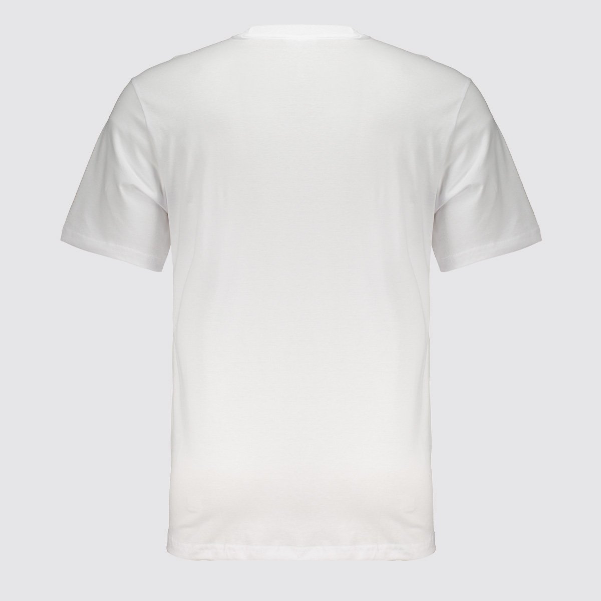 Camiseta Fila Regular Letter Outline Branco e Preto Branco 3