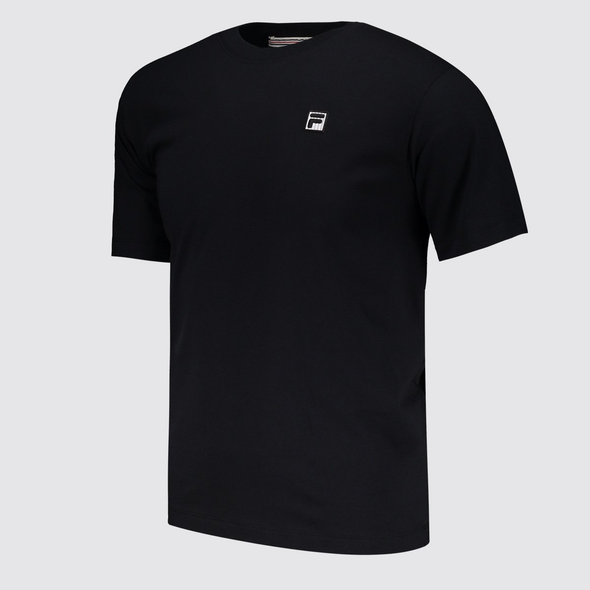 Camiseta Fila Comfort Biella Union Classics Mini Logo Preta Preto 2