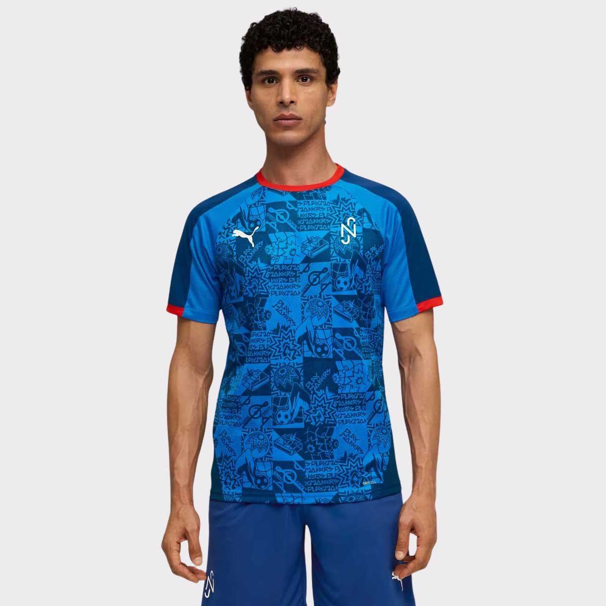 Camisa Puma Neymar JR Playmaker Azul Azul 1