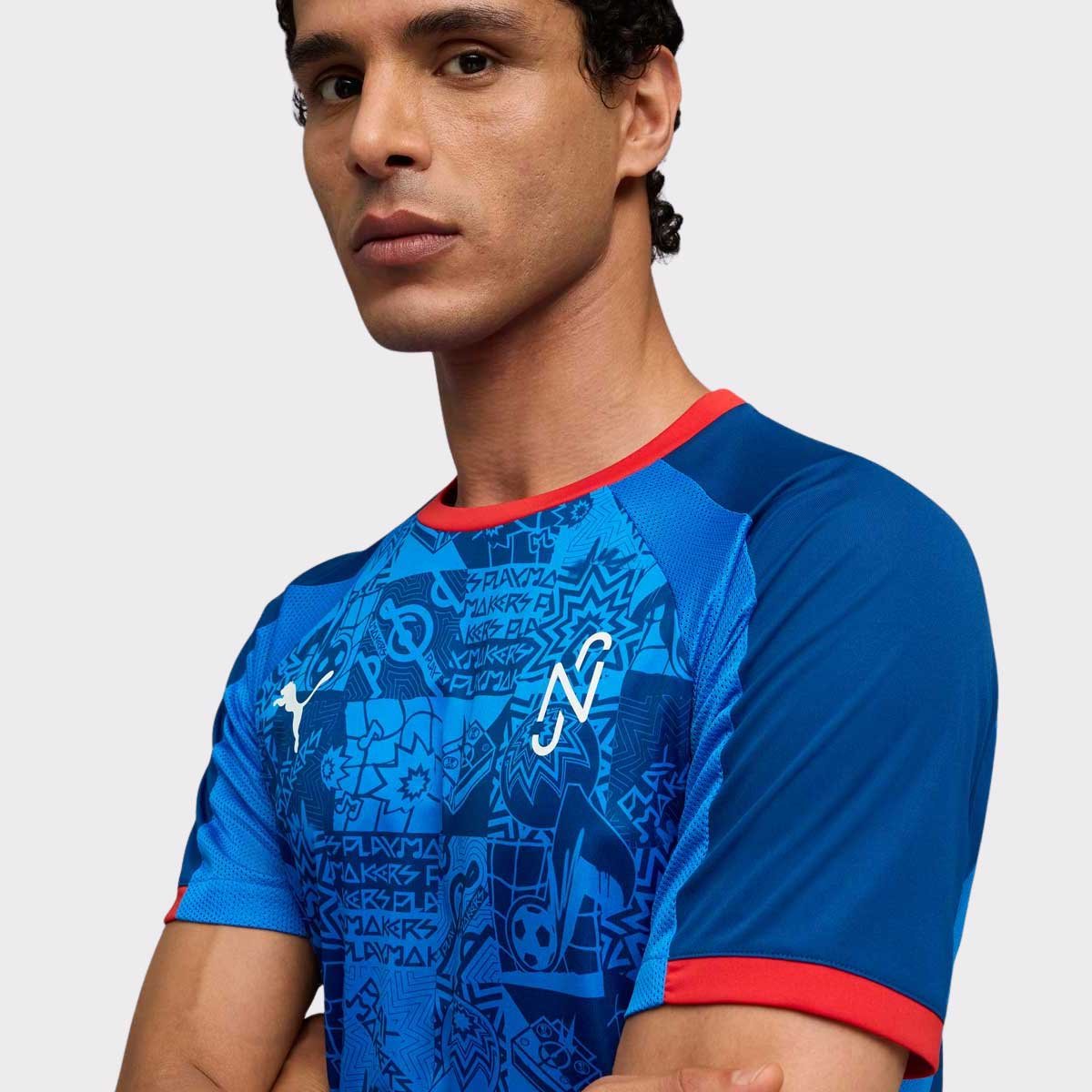 Camisa Puma Neymar JR Playmaker Azul Azul 2