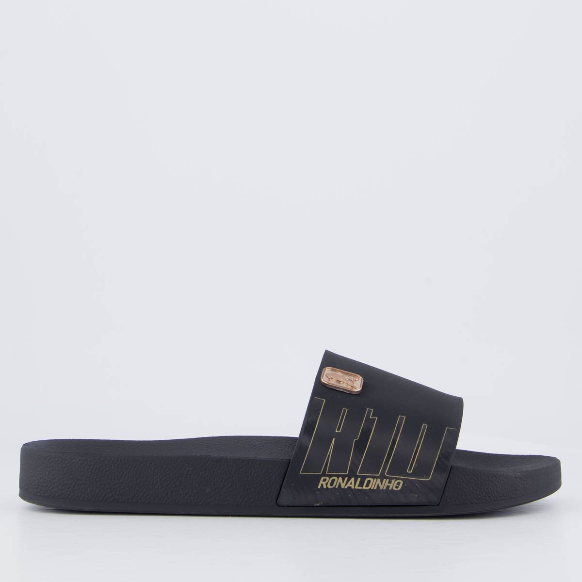 Chinelo Rider Slide R10 Preto Preto 2