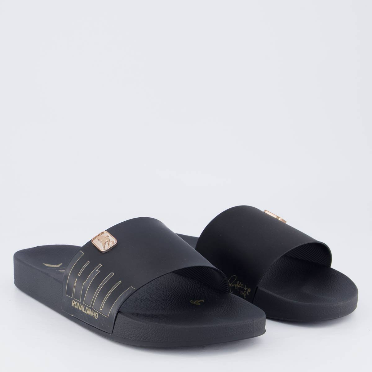 Chinelo Rider Slide R10 Preto Preto 3