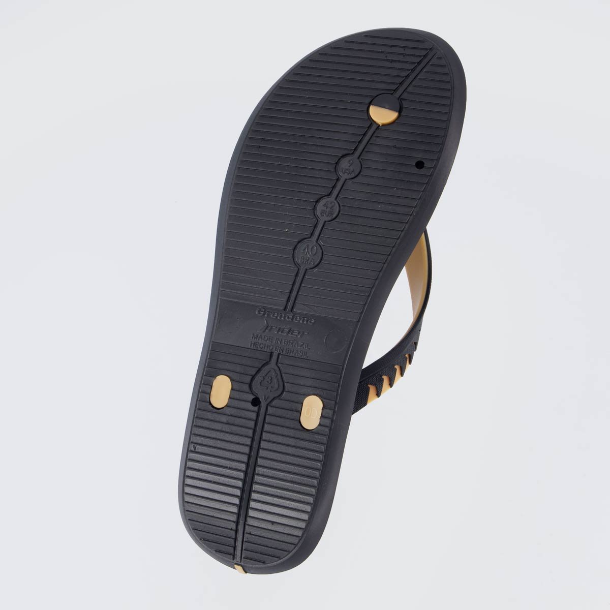Chinelo Rider R1 Prime Preto e Marrom Preto 5