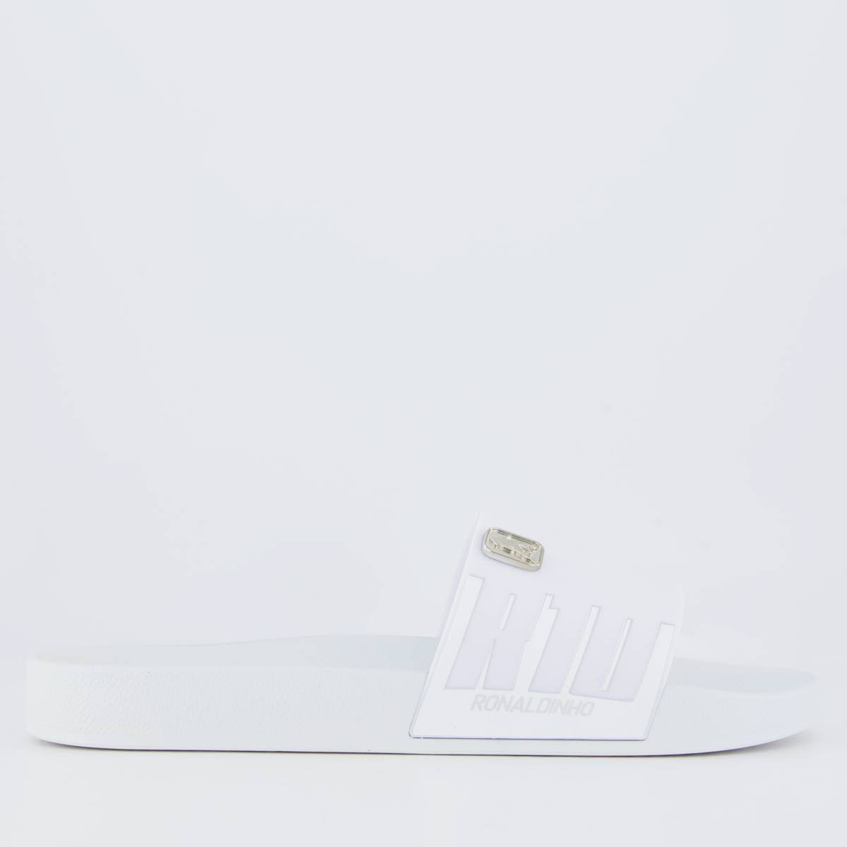 Chinelo Rider Slide R10 Branco Branco 2