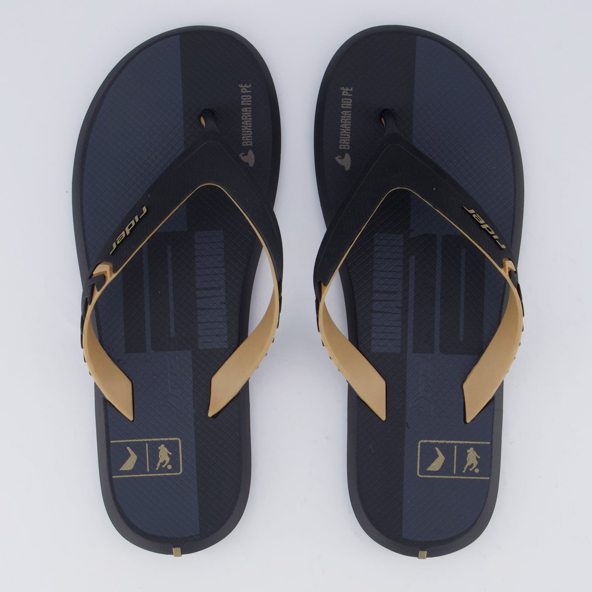 Chinelo Rider R1 Prime R10 Preto