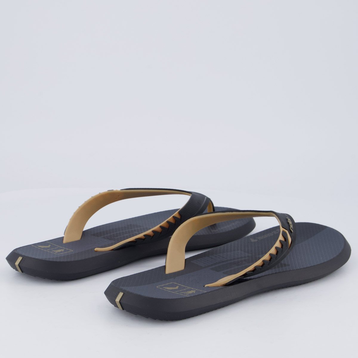 Chinelo Rider R1 Prime R10 Preto Azul Marinho 4