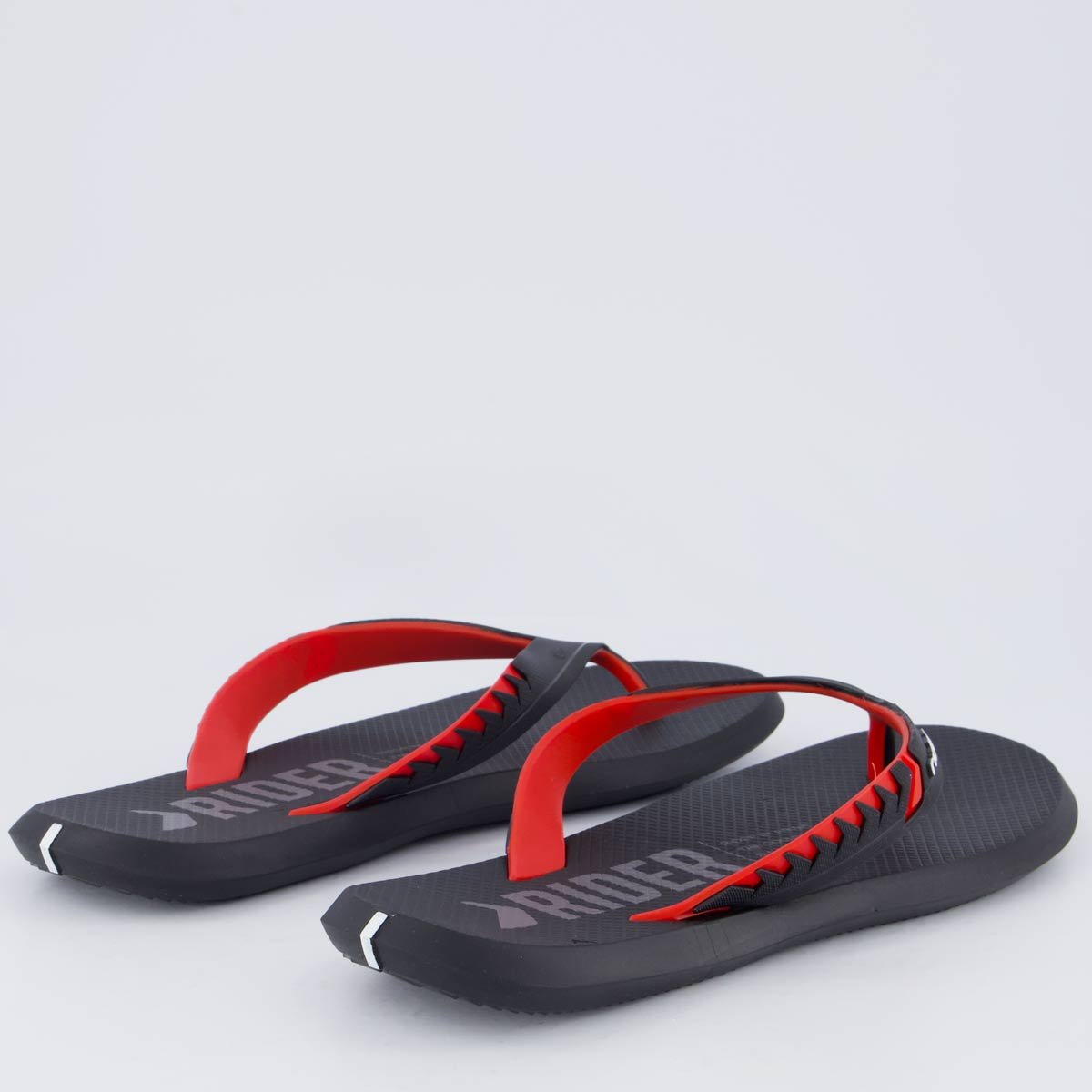 Chinelo Rider R1 Prime Preto e Vermelho Preto 4