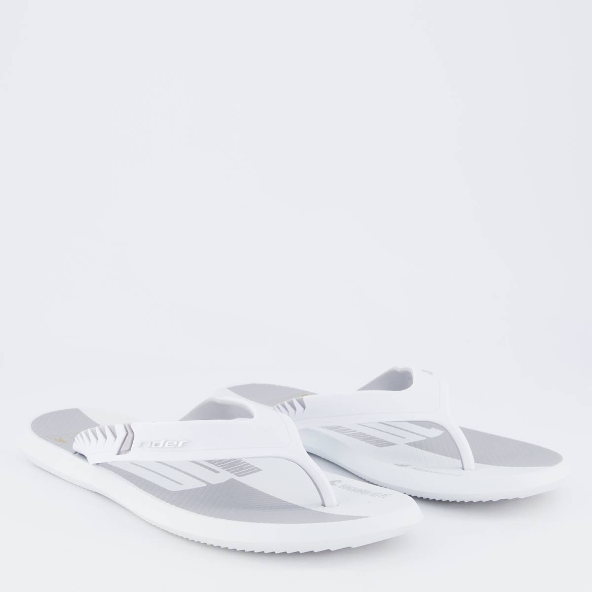 Chinelo Rider R1 Prime R10 Branco Branco 3