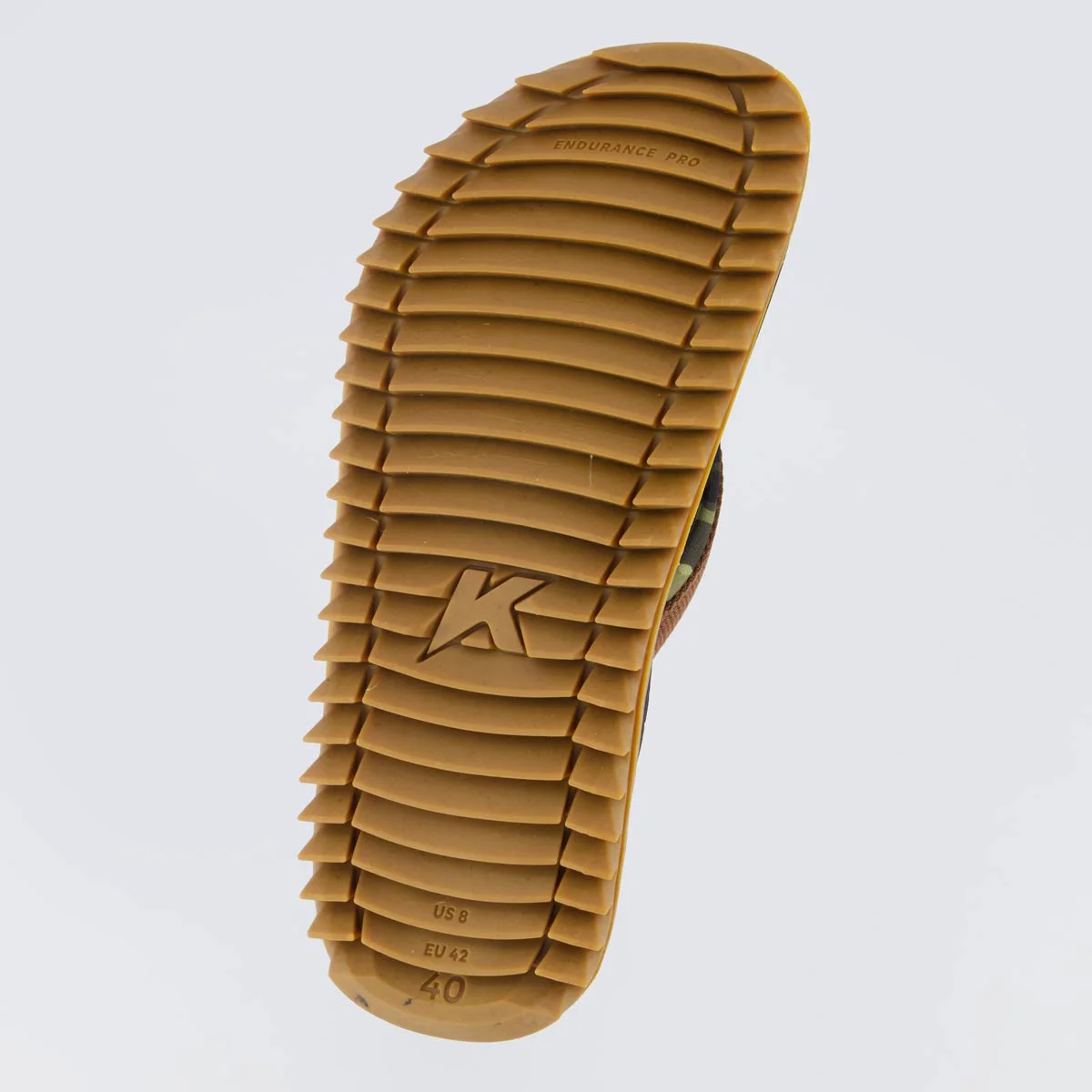 Chinelo Kenner Kivah Army Preto Preto/Verde/Marrom 5