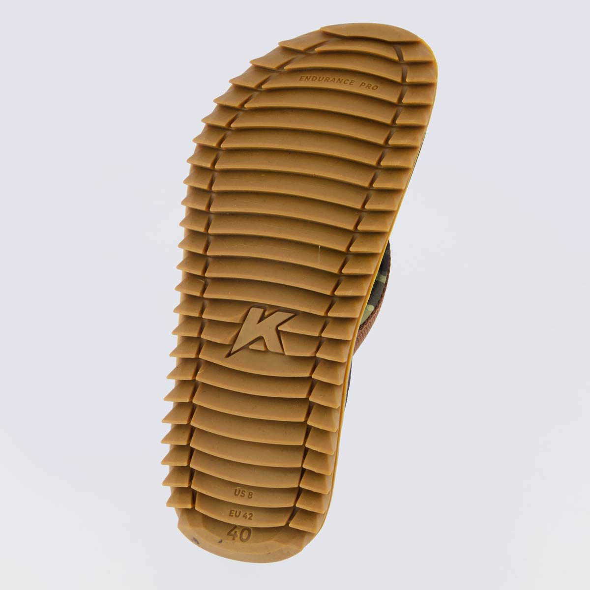 Chinelo Kenner Kivah Army Preto Preto/Verde/Marrom 5