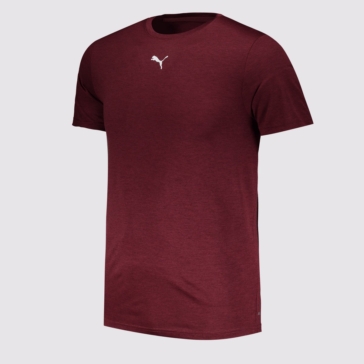 Camiseta Puma Tad Essentials Heather Bordô Bordô 2