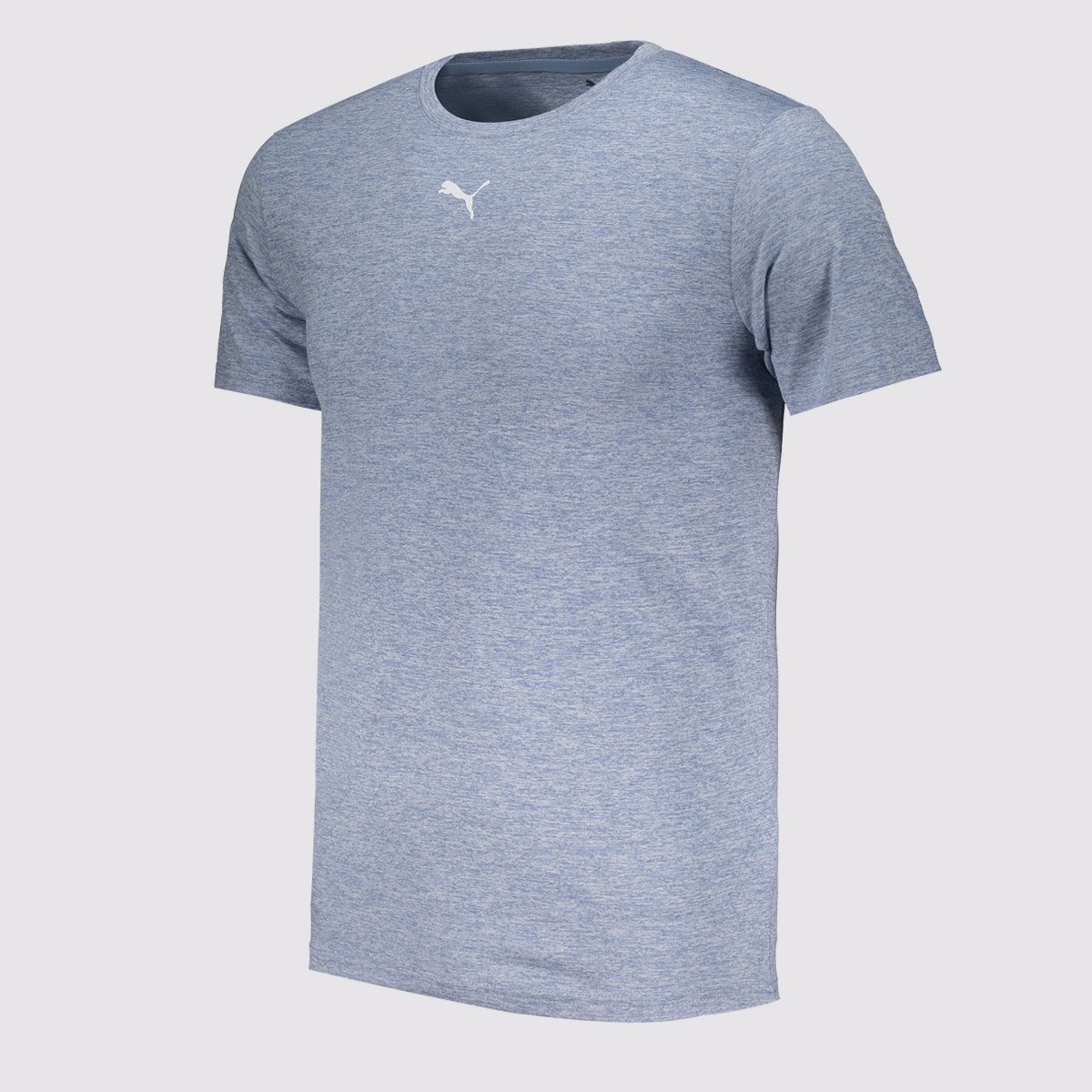Camiseta Puma Tad Essentials Heather Azul Azul 2