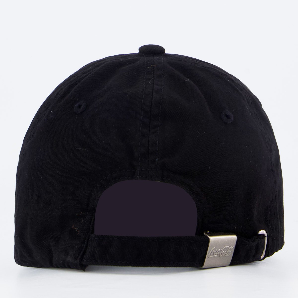Boné Coca Cola Coke Logo Preto Preto 3