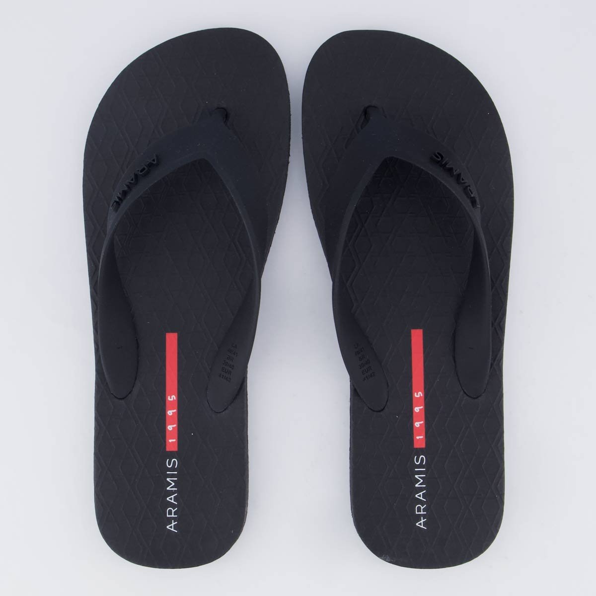 Chinelo Aramis 1995 Preto Preto 1