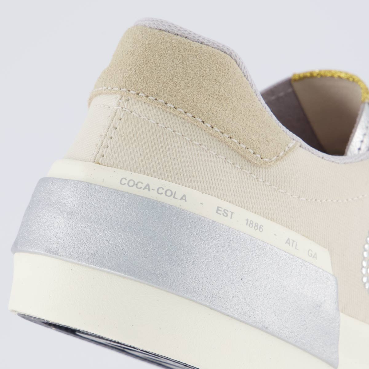 Tênis Coca Cola Lavine Feminino Bege Bege 6