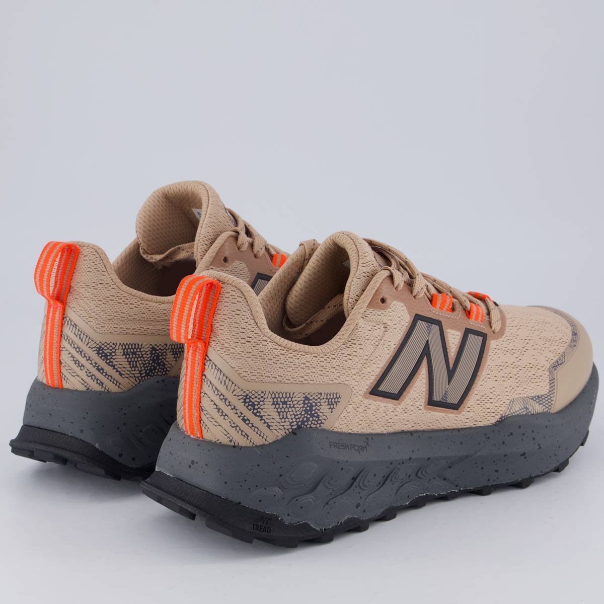 Tênis New Balance Fresh Foam Garoé Marrom Marrom/Cinza 3