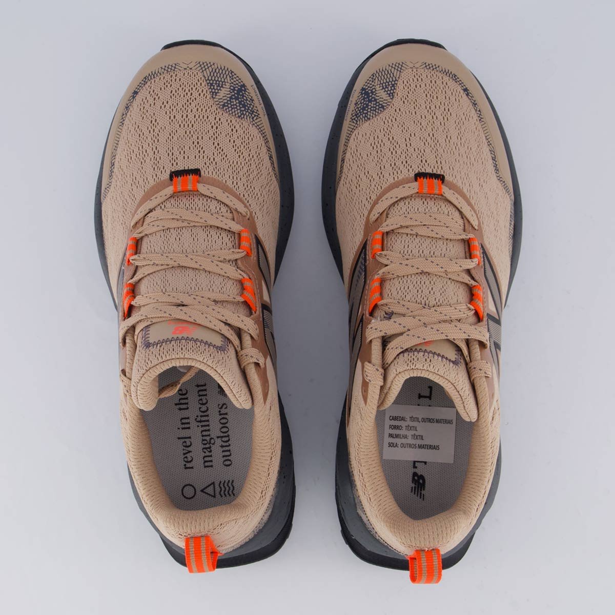 Tênis New Balance Fresh Foam Garoé Marrom Marrom/Cinza 4