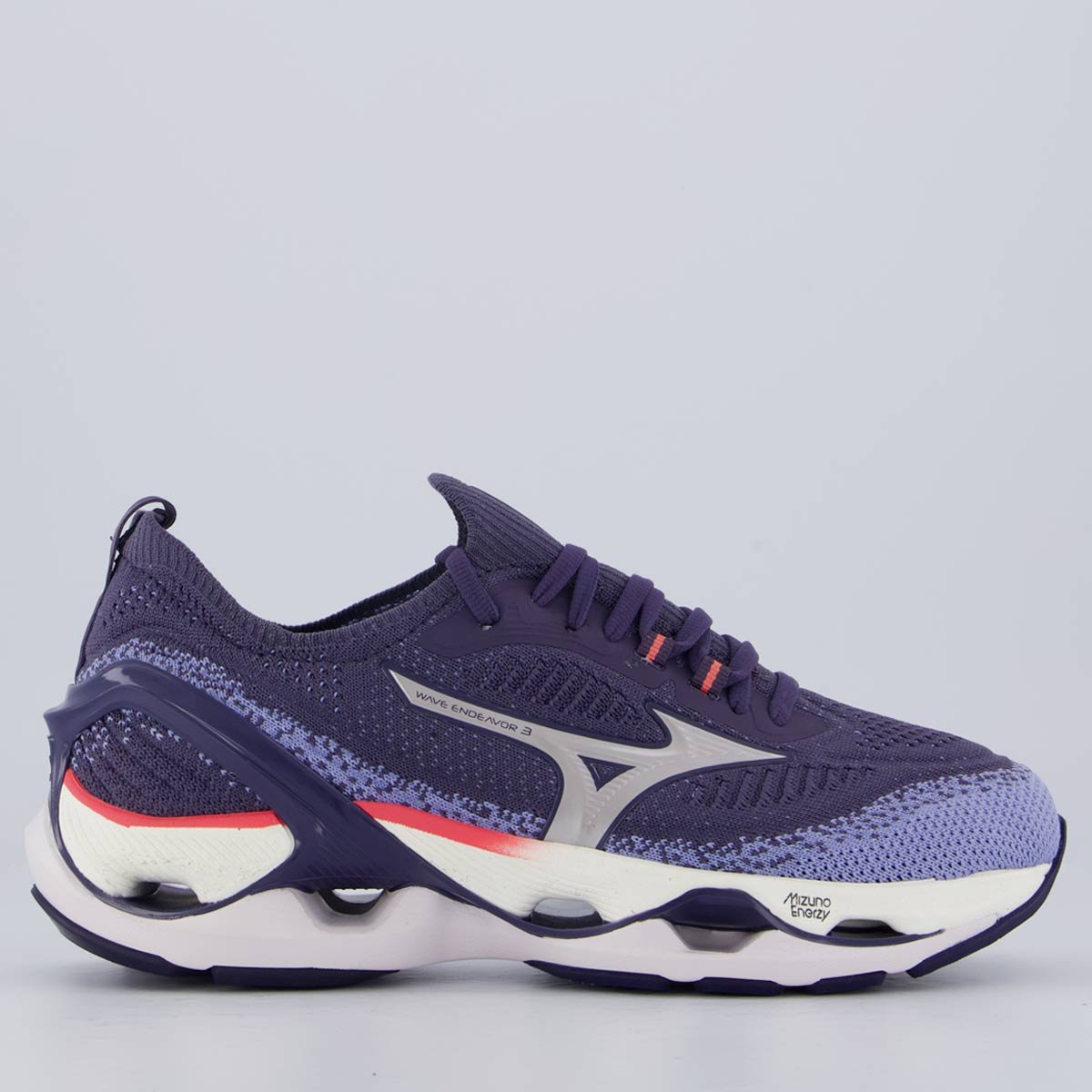 Tênis Mizuno Wave Endeavor 3 Feminino Roxo