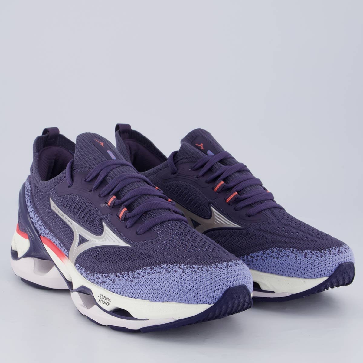 Tênis Mizuno Wave Endeavor 3 Feminino Roxo Roxo 2