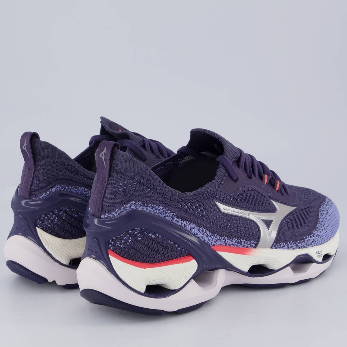 Tênis Mizuno Wave Endeavor 3 Feminino Roxo Roxo 3