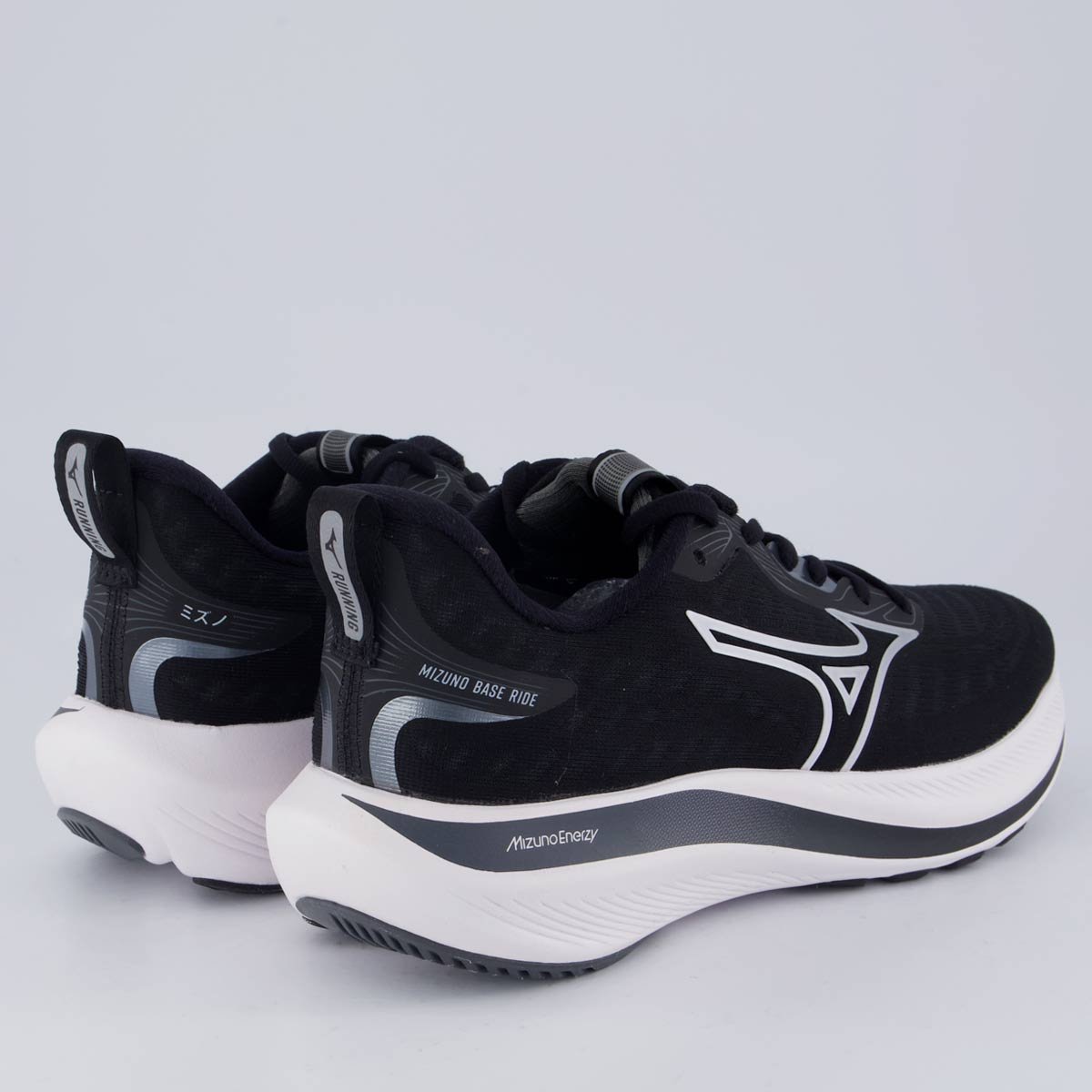Tênis Mizuno Base Ride Preto Preto 3