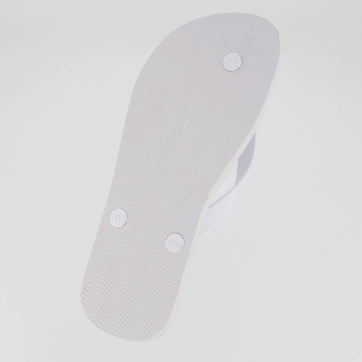 Chinelo Reserva Pica Pau Basic Branco Branco 5