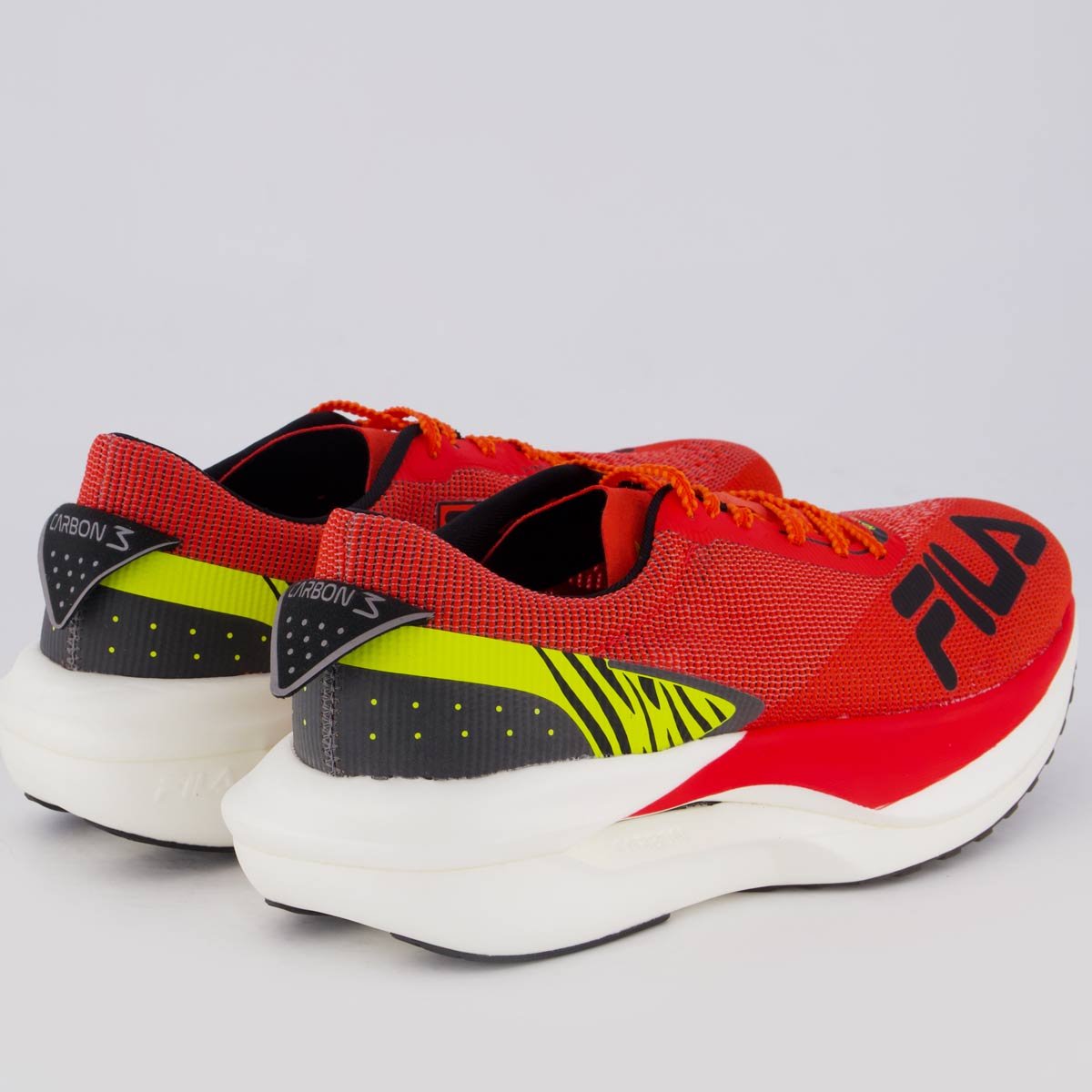 Tênis Fila Racer Carbon 3 Vermelho e Preto Vermelho/Preto 3