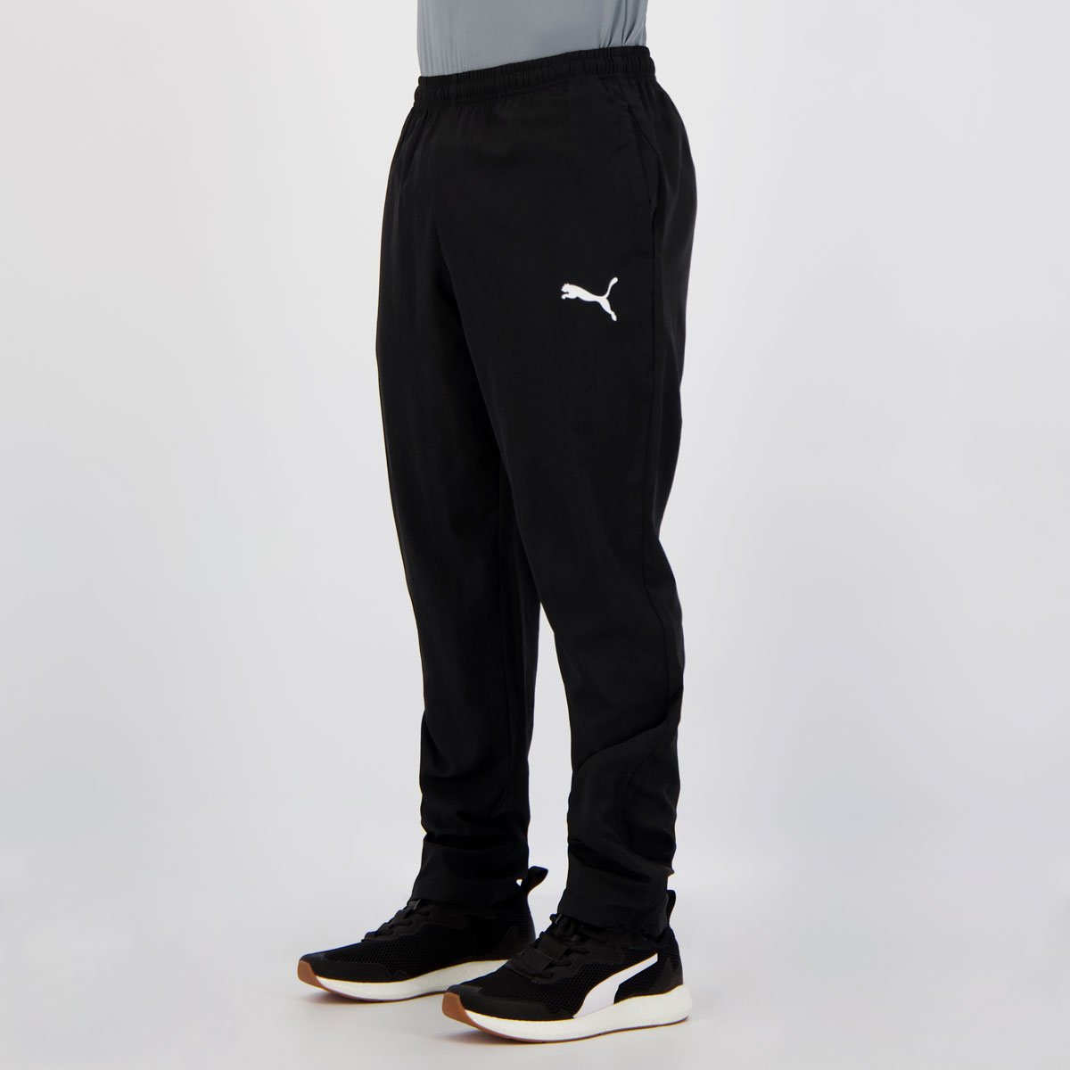 Calça Puma Team Rise Sideline Preta Preto 3