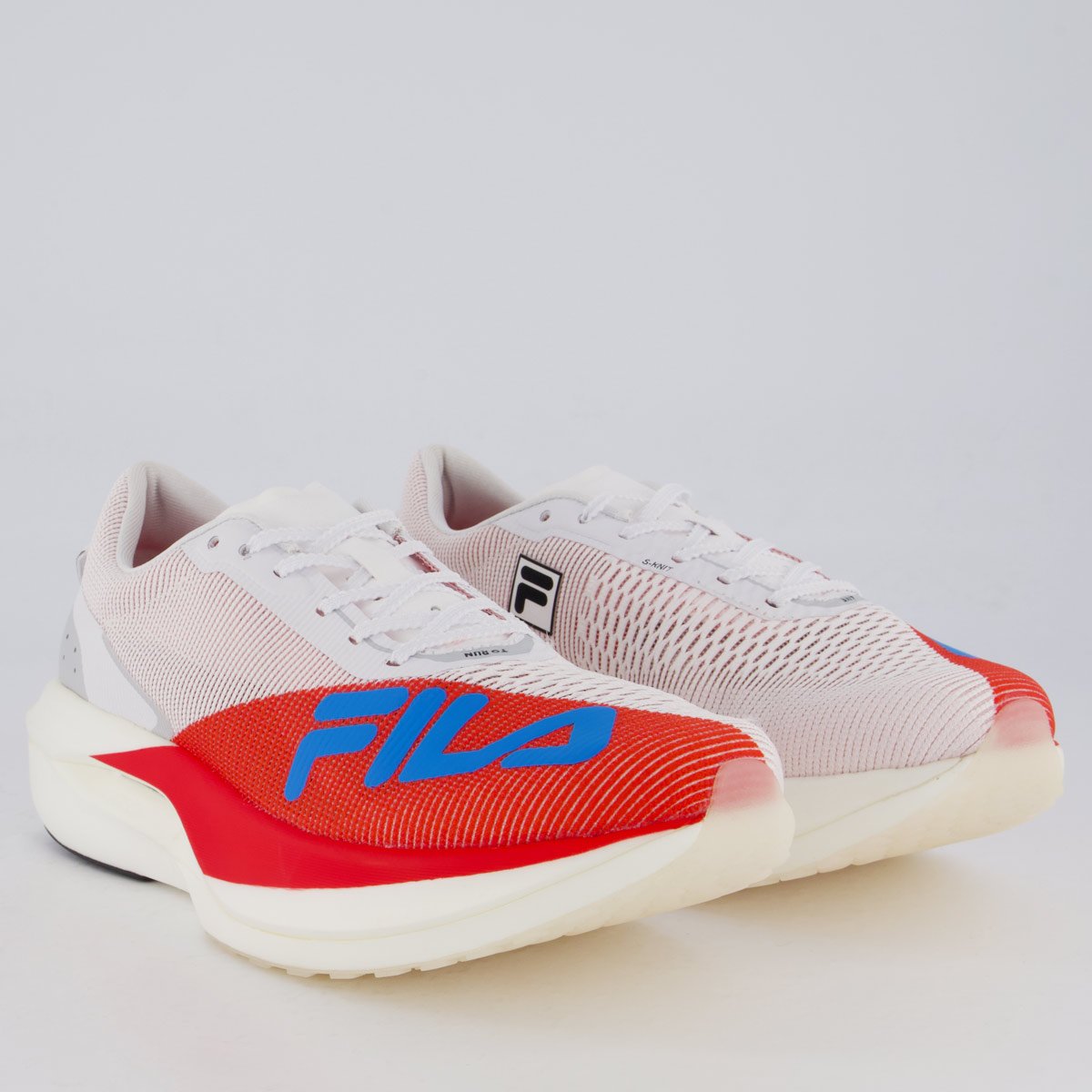 Tenis Fila Racer Carbon 3 Branco e Vermelho Branco/Vermelho 2