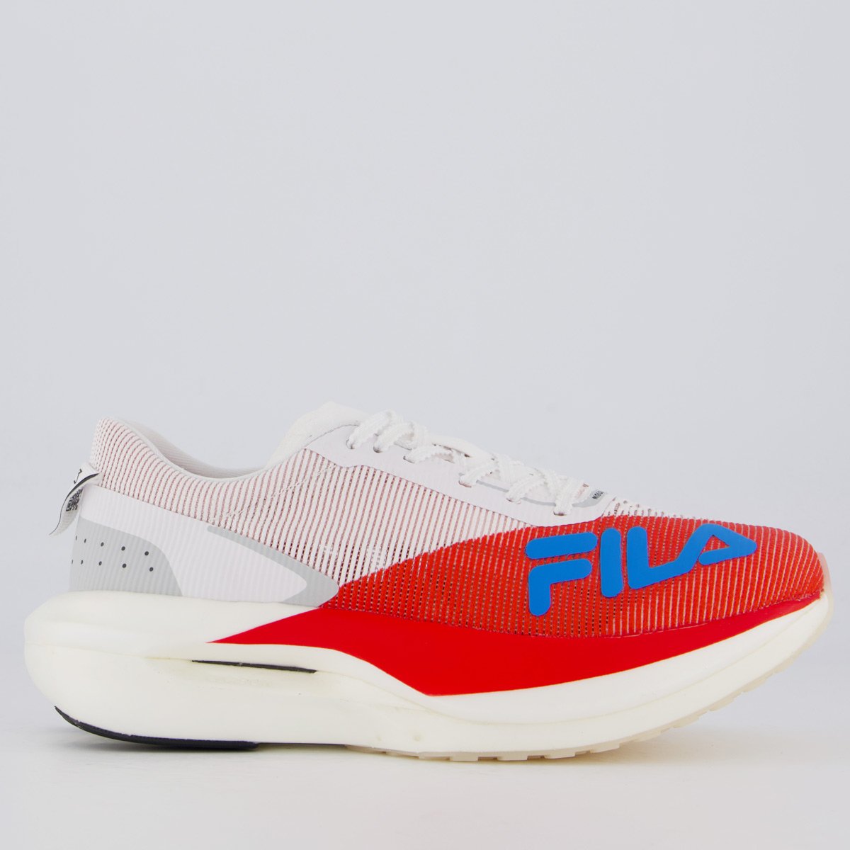 Tênis Fila Racer Carbon 3 Feminino Branco e Vermelho