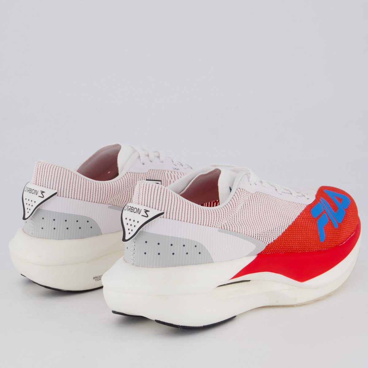 Tênis Fila Racer Carbon 3 Feminino Branco e Vermelho Branco/Vermelho 3