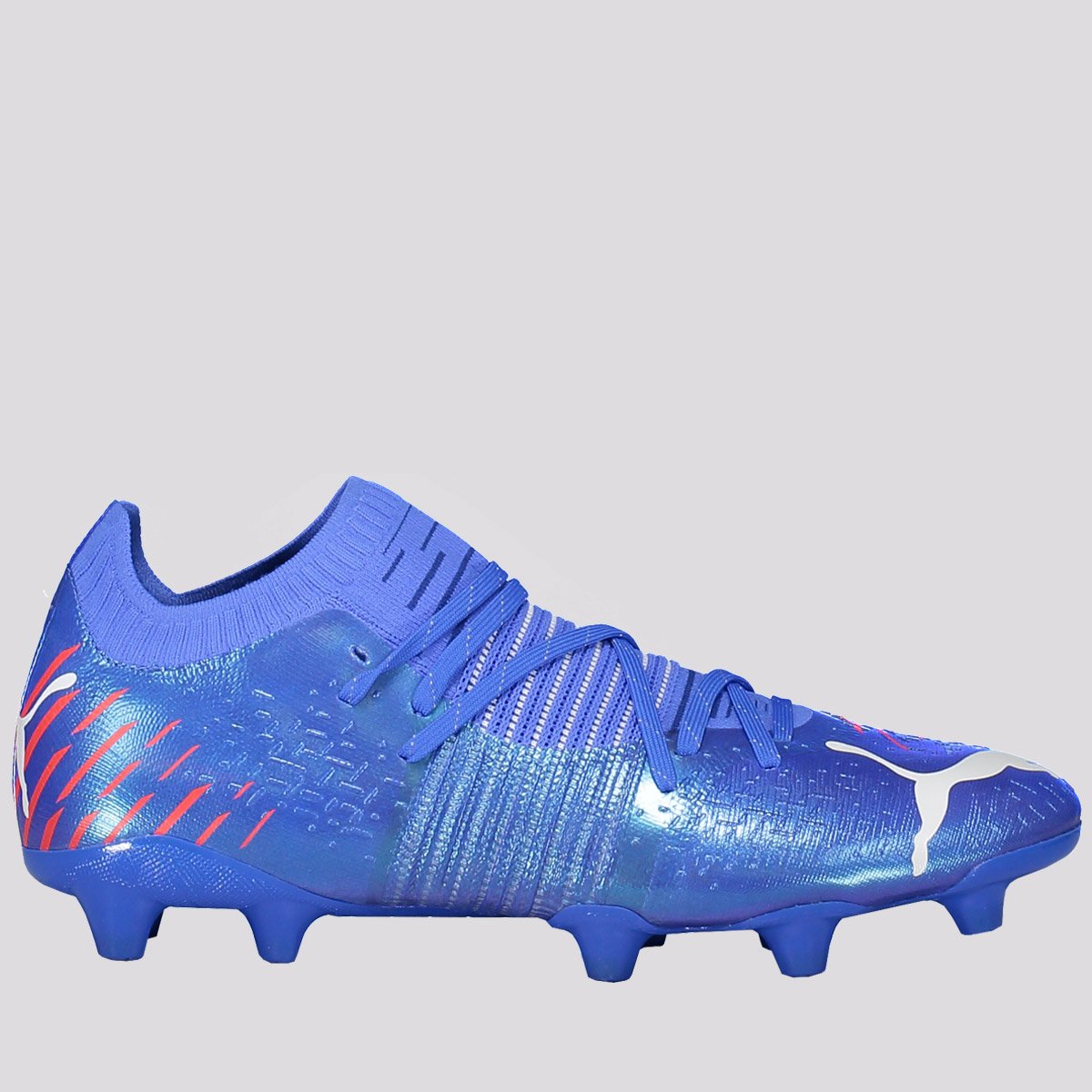 Chuteira Puma Future Z 1.2 FG/AG Campo Azul
