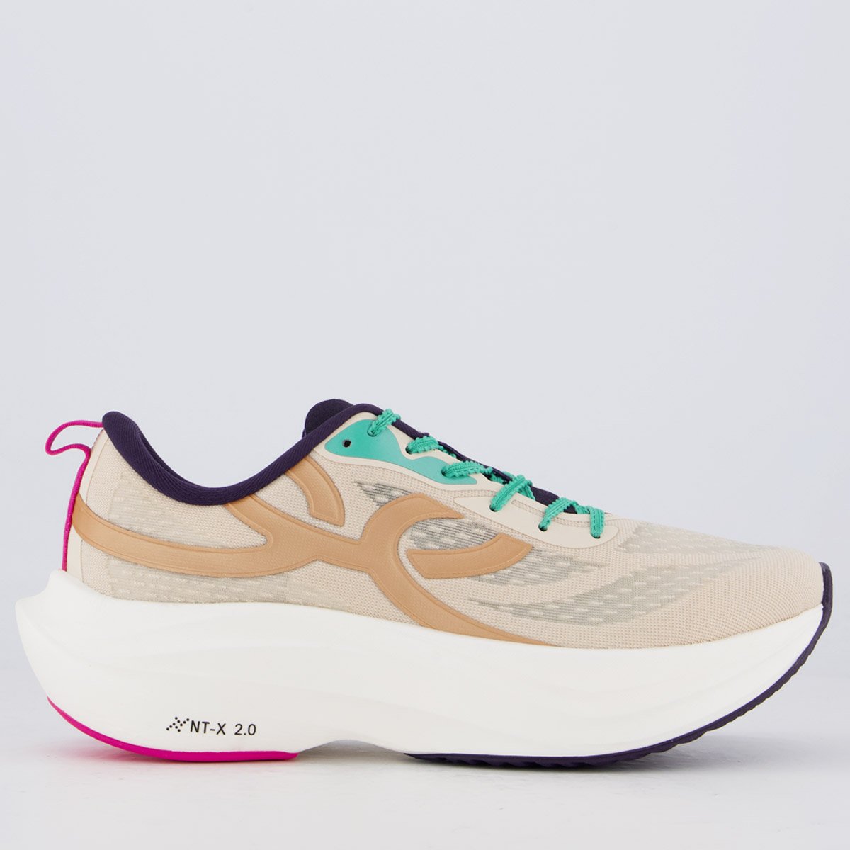 Tênis Olympikus Corre Turbo Bege