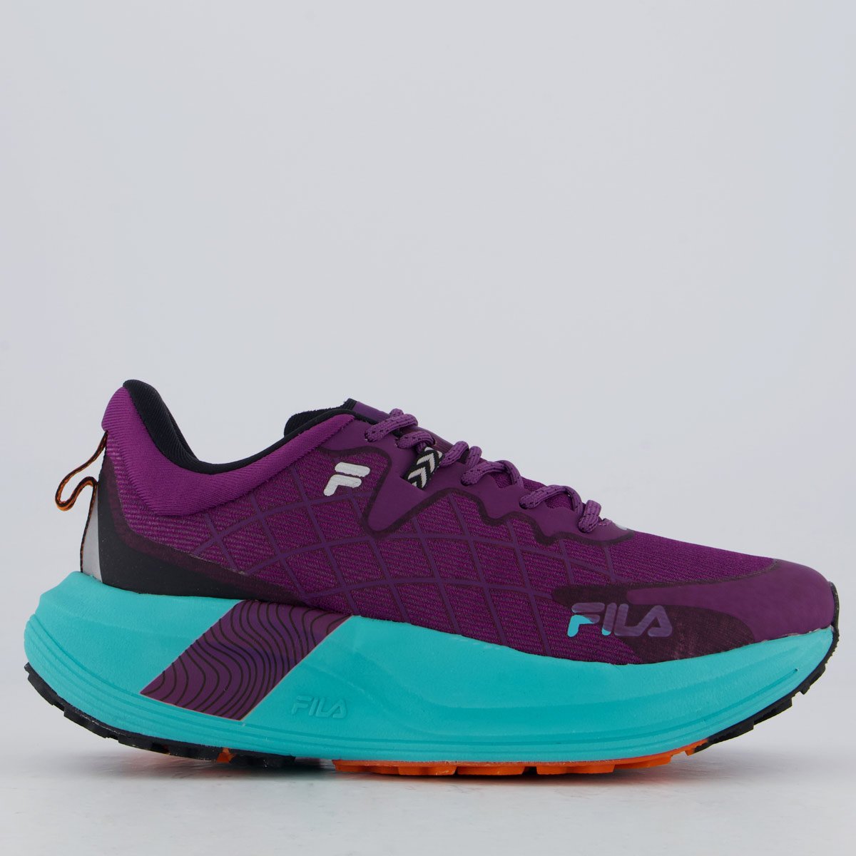 Tênis Fila Racer Skytrail Feminino Roxo e Azul