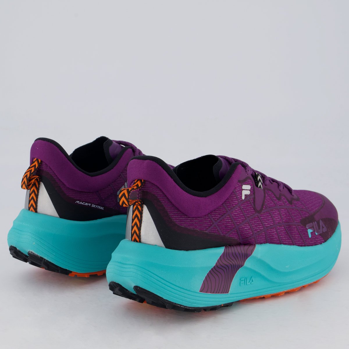 Tênis Fila Racer Skytrail Feminino Roxo e Azul Roxo 3