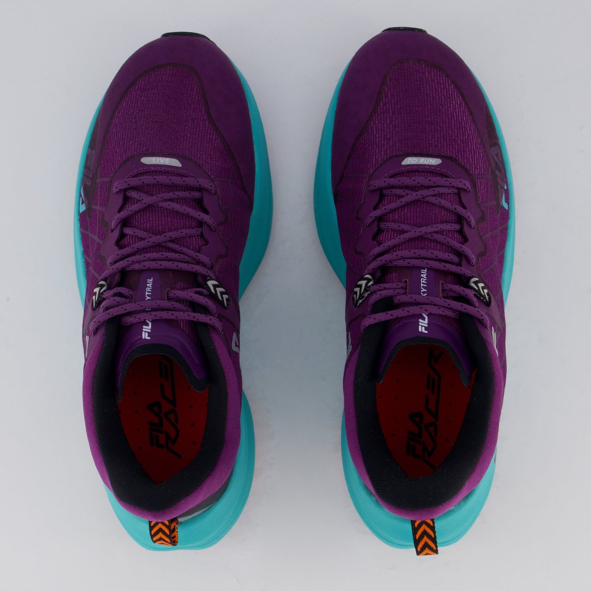 Tênis Fila Racer Skytrail Feminino Roxo e Azul Roxo 4