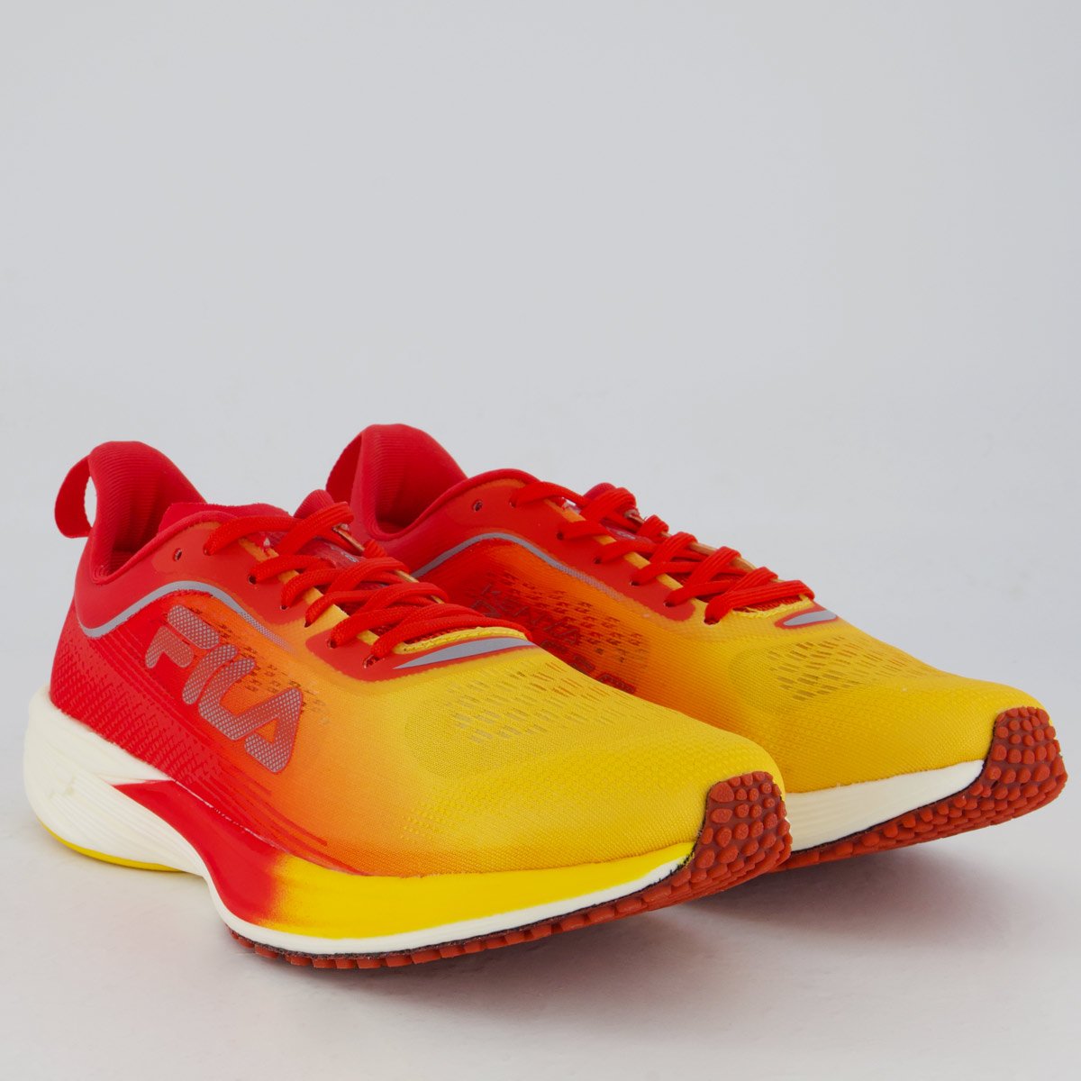 Tênis Fila KR6 Frame Vermelho e Amarelo Vermelho/Amarelo 2