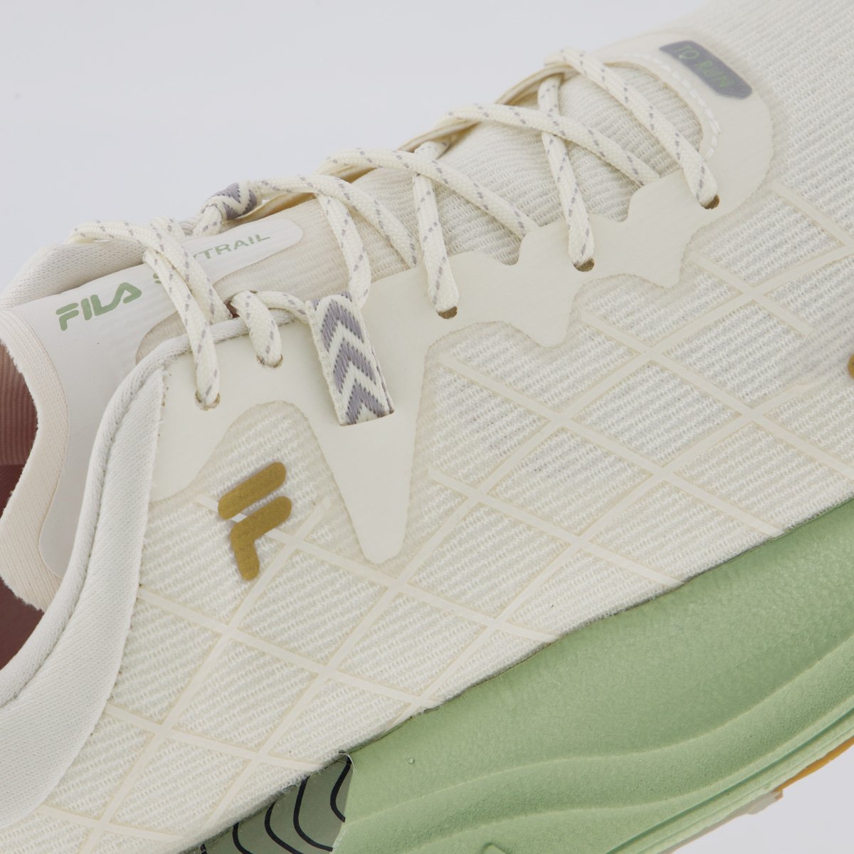 Tênis Fila Racer Skytrail Bege e Verde Bege/Verde 7