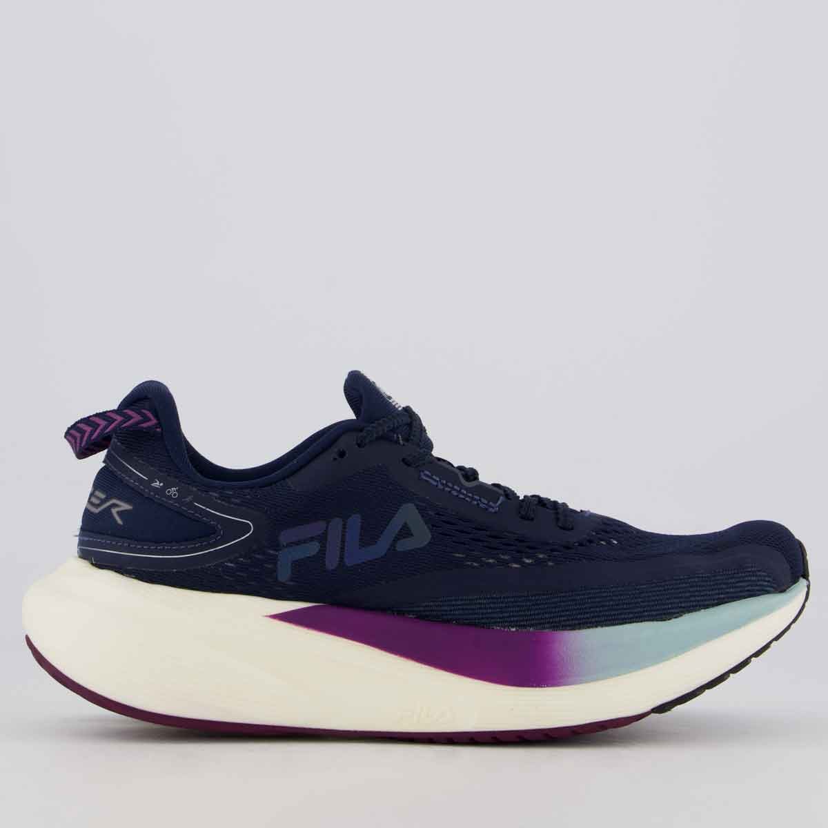 Tênis Fila Racer T2 Xtreme Feminino Marinho e Roxo