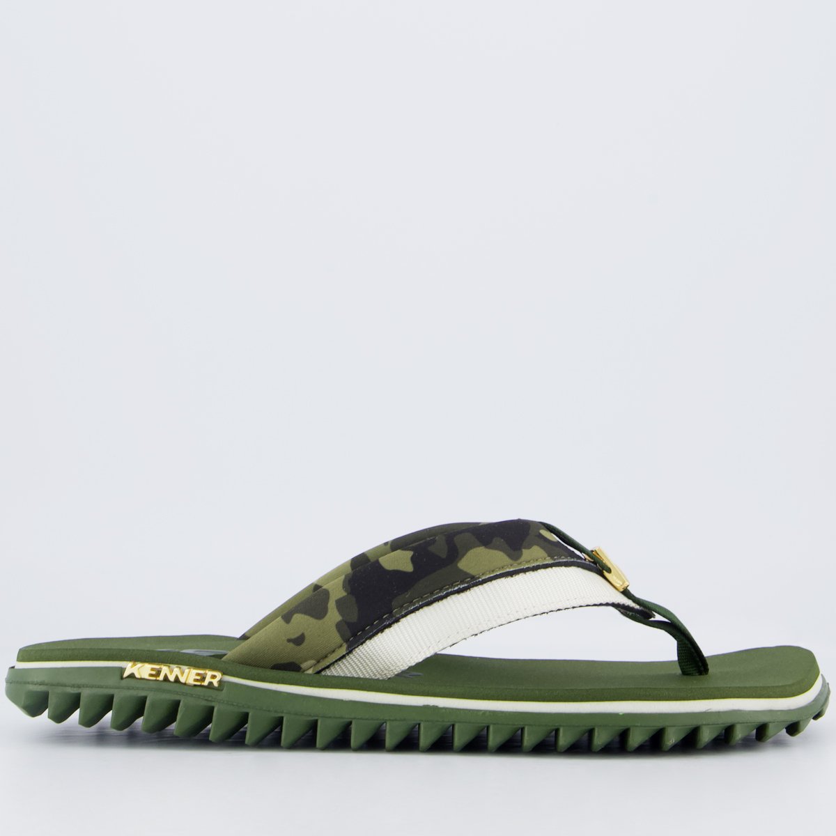 Chinelo Kenner Kivah Colors Verde Verde 2