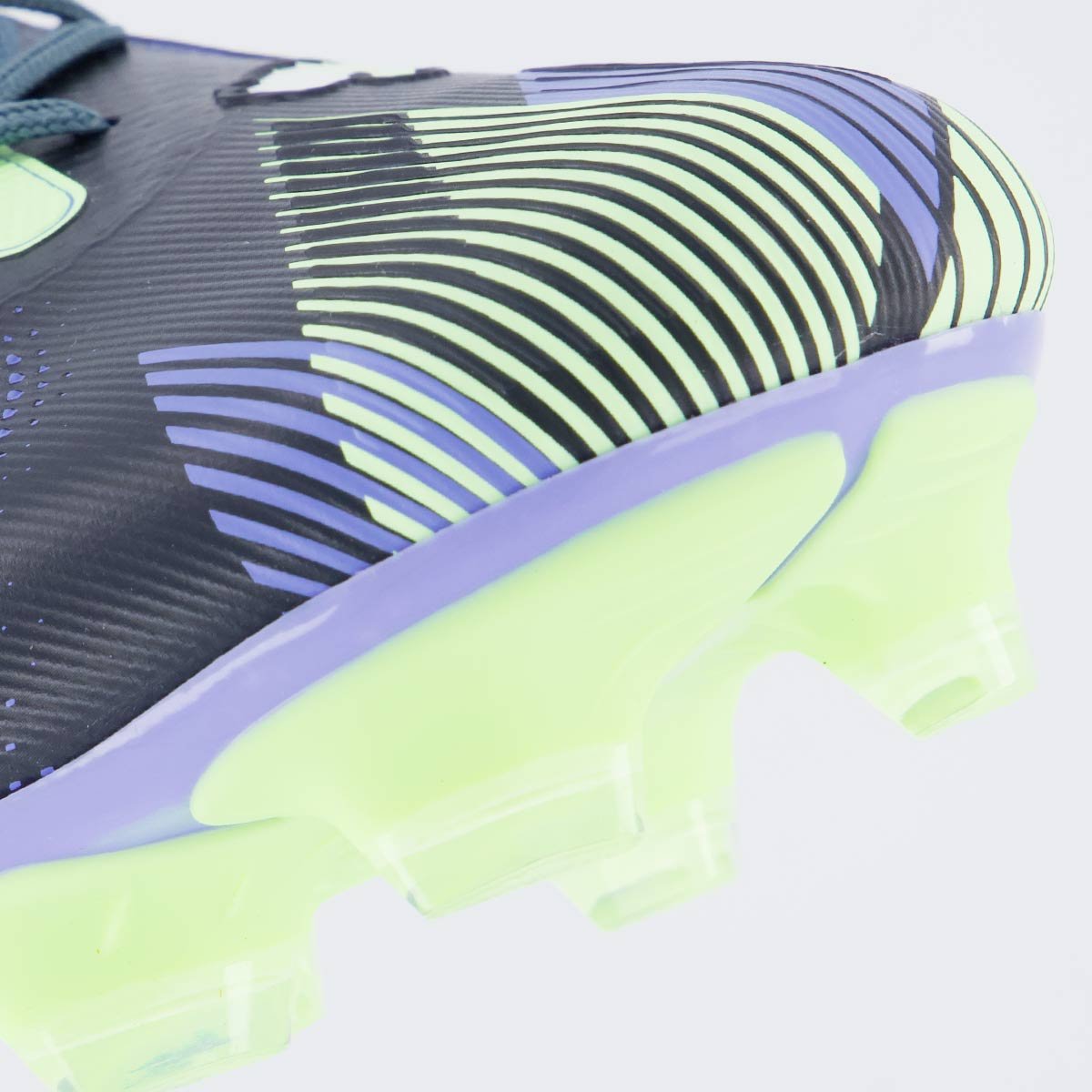 Chuteira Puma Future 7 Match Campo Verde e Azul Verde 8