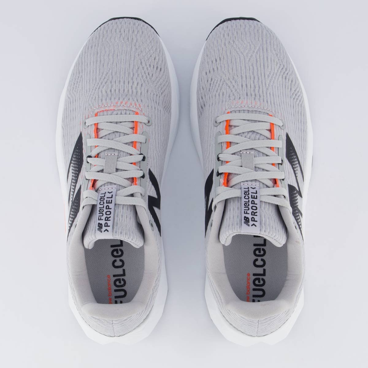 Tênis New Balance Fuelcell Propel V5 Cinza e Branco Cinza 4