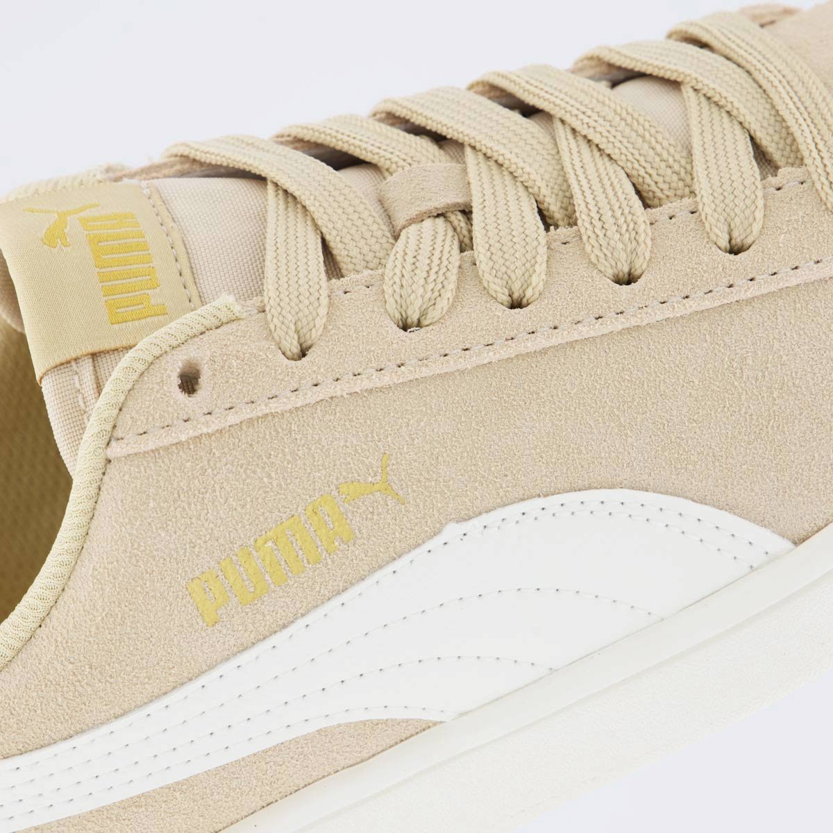 Tênis Puma Smash V3 BDP Feminino Bege e Branco Bege 7